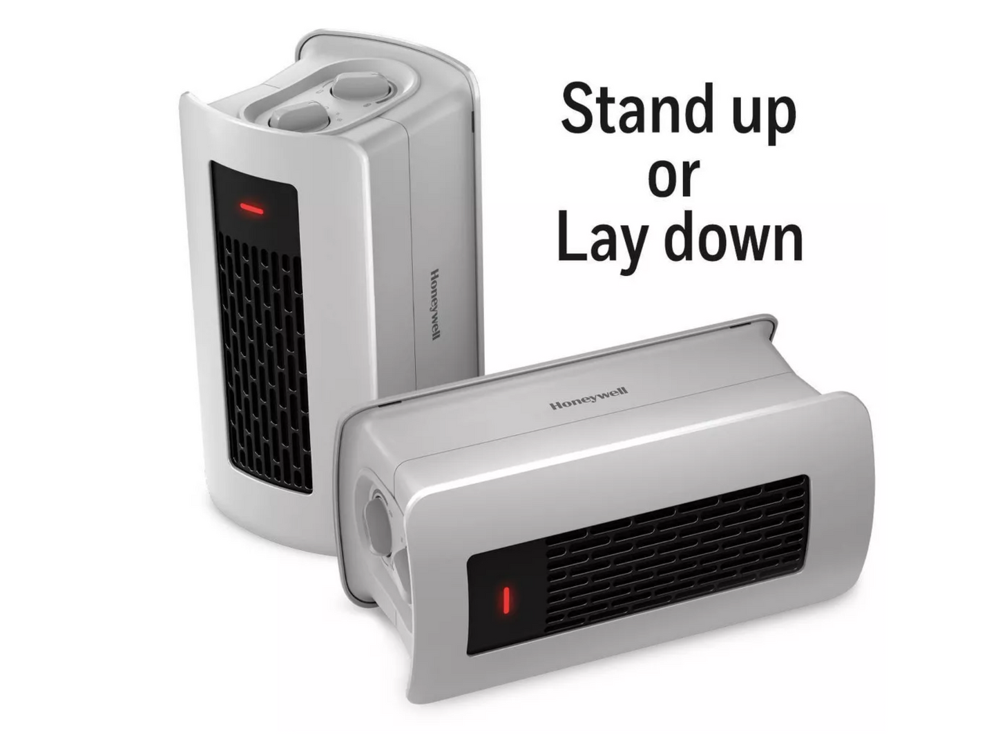Dual Position Heater Fan Gray - Forced Fan Technology