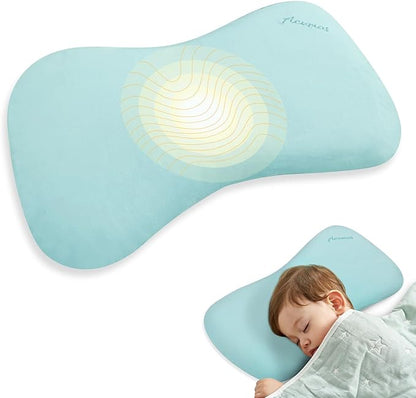 Memory Foam Baby Pillow Breathable Set for Infants & Toddlers
